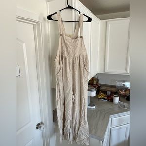 Pink Blush Maternity Jumpsuit